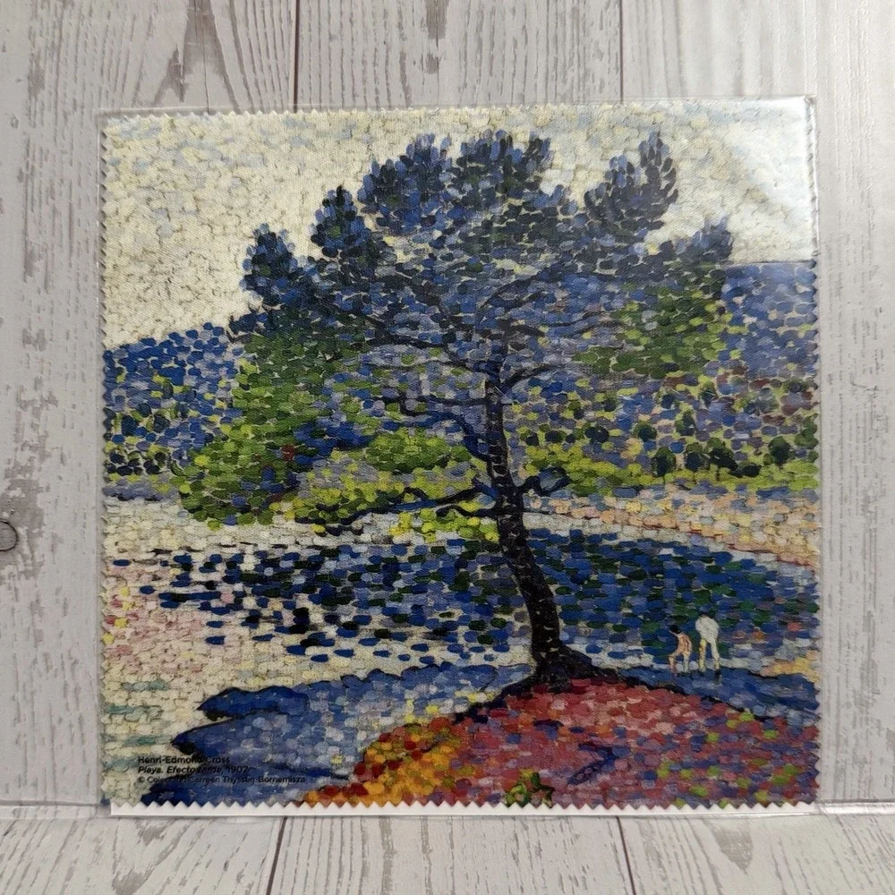 Museo Thyssen-Bornemisza Microfiber Cloth Henri Cross‎ Playa Efecto Tarde Beach